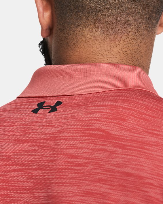 Men's UA Matchplay Polo in Pink image number 2